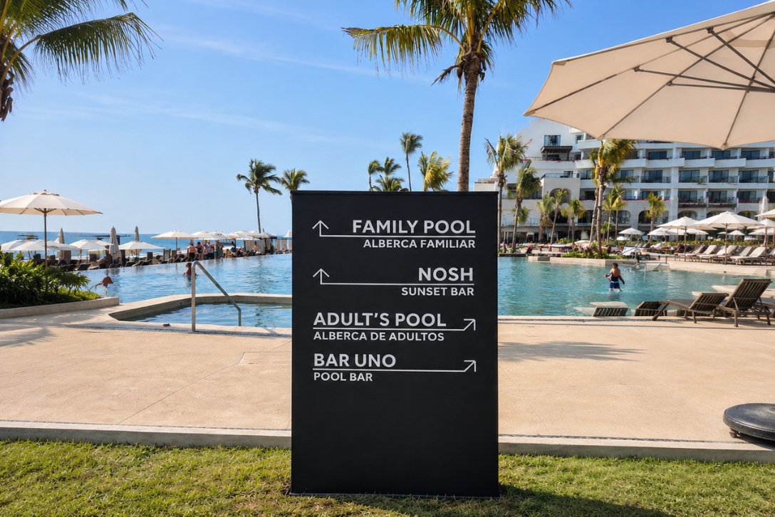 Wayfinding en Punta Cana: navegación espacial efectiva para hoteles y negocios